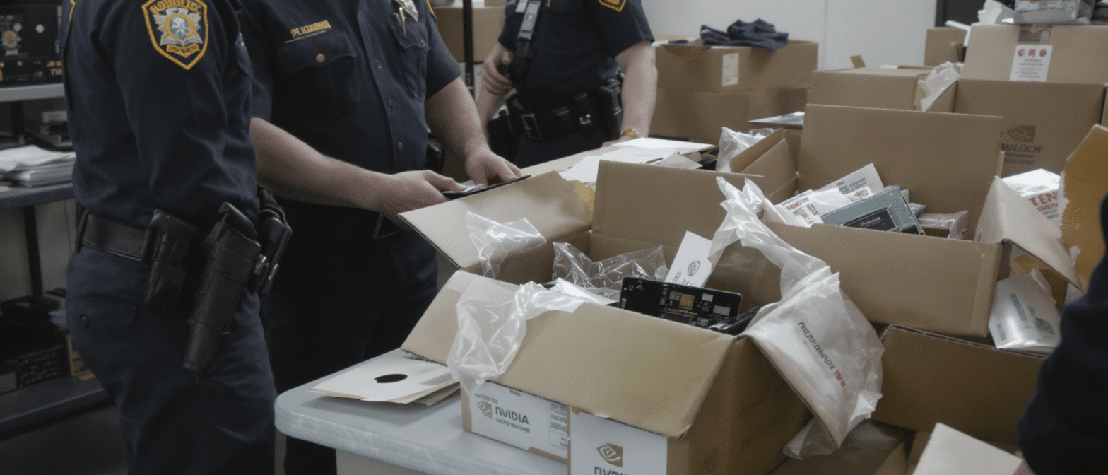 la justice américaine démantèle un important réseau de contrebande de processeurs nvidia destinés à l'intelligence artificielle en chine, renforçant la lutte contre les infractions technologiques.