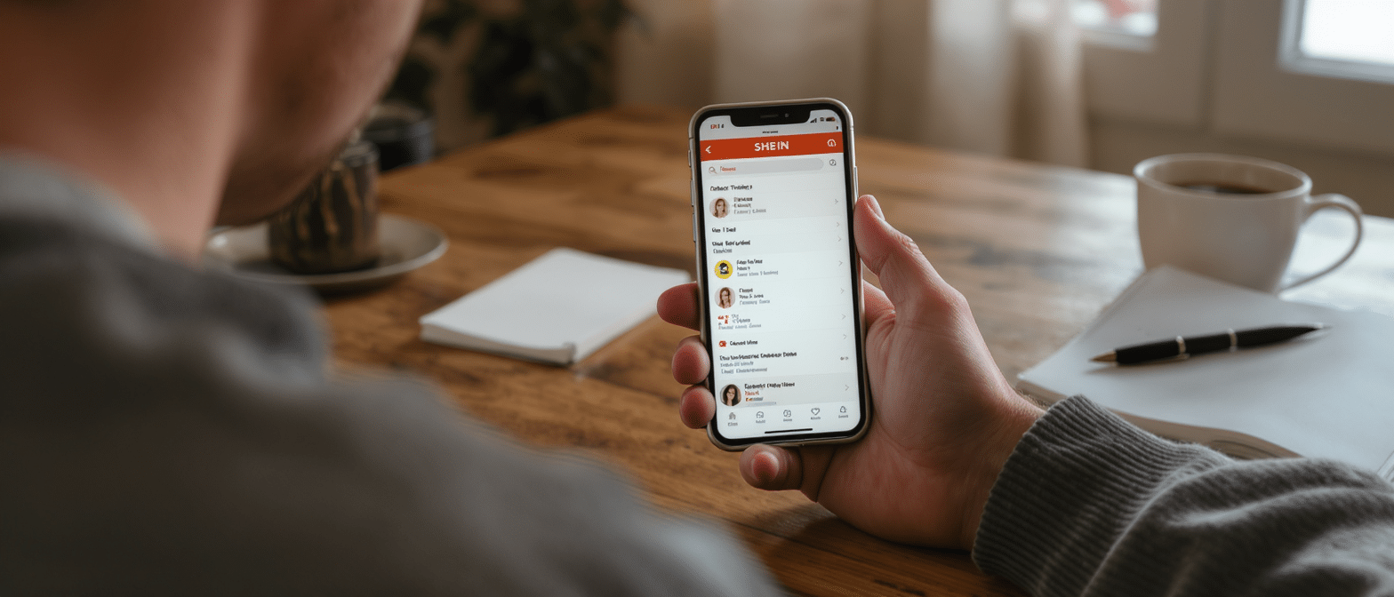 Shein mon compte : suivi des commandes et gestion des données clients en ligne