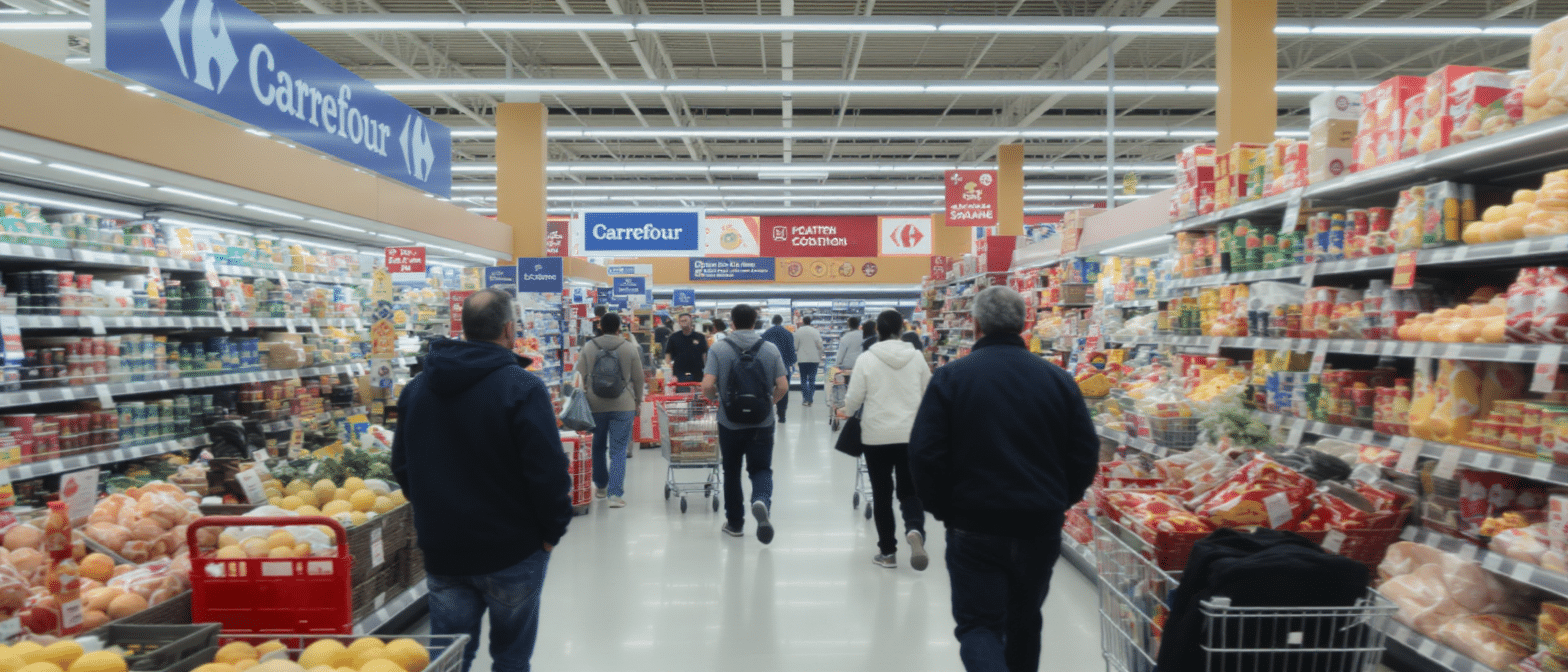 Carrefour déploie sa stratégie pour conquérir le marché espagnol et rivaliser avec le géant Mercadona