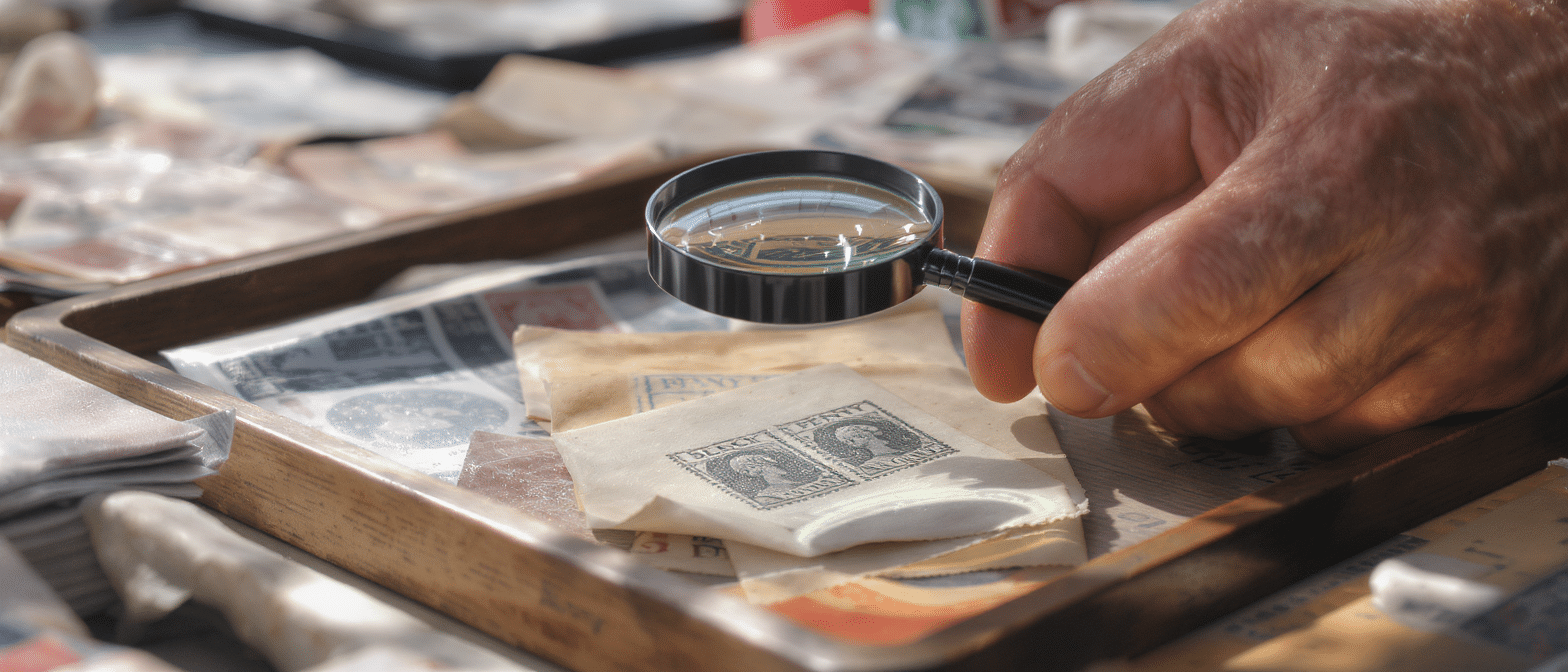 Marché philatélique : une rare paire du « Black Penny » vendue 105 000 euros
