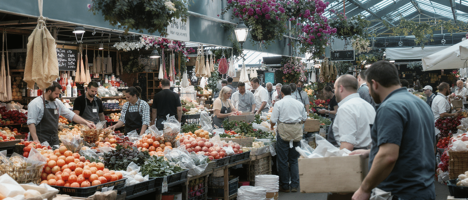 découvrez new covent garden, le marché vibrant et incontournable qui fournit les ingrédients frais et raffinés aux restaurants étoilés de londres.